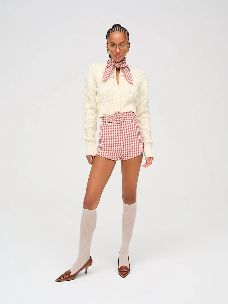 Camille Cable Knit Cardigan