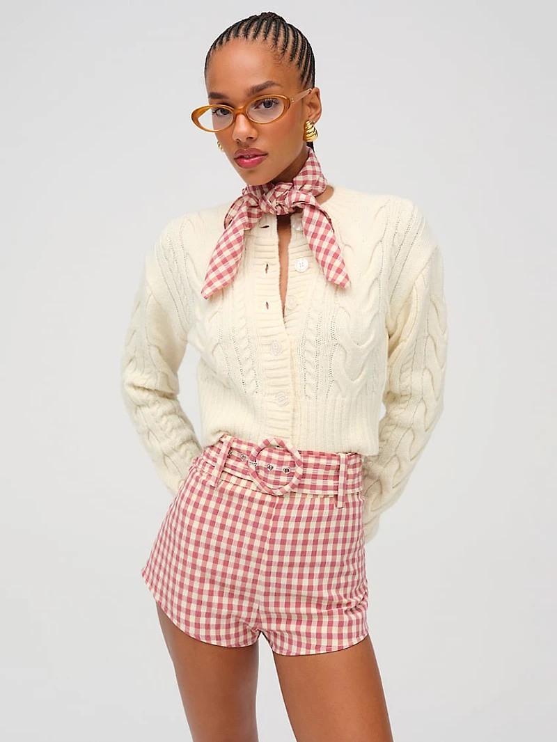 Camille Cable Knit Cardigan