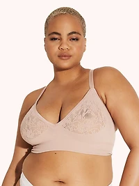 Unlined Comfort Plunge Bra