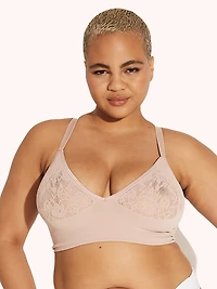Unlined Comfort Plunge Bra