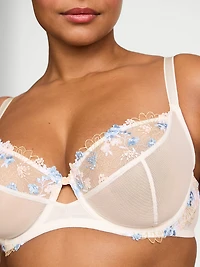 Fabulous by Victoria's Secret Bloom Embroidery Unlined Full-Cup Bra