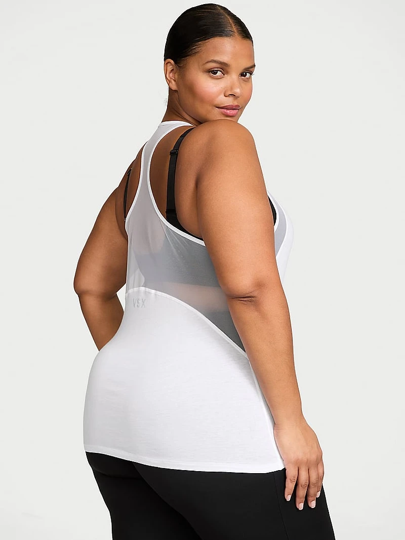 VSX Cotton Jersey Racerback Tank Top
