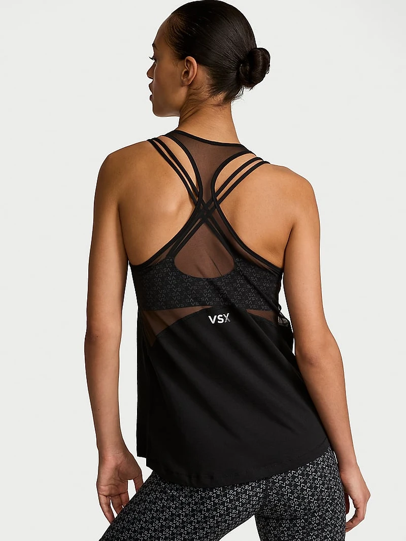 VSX Cotton Jersey Racerback Tank