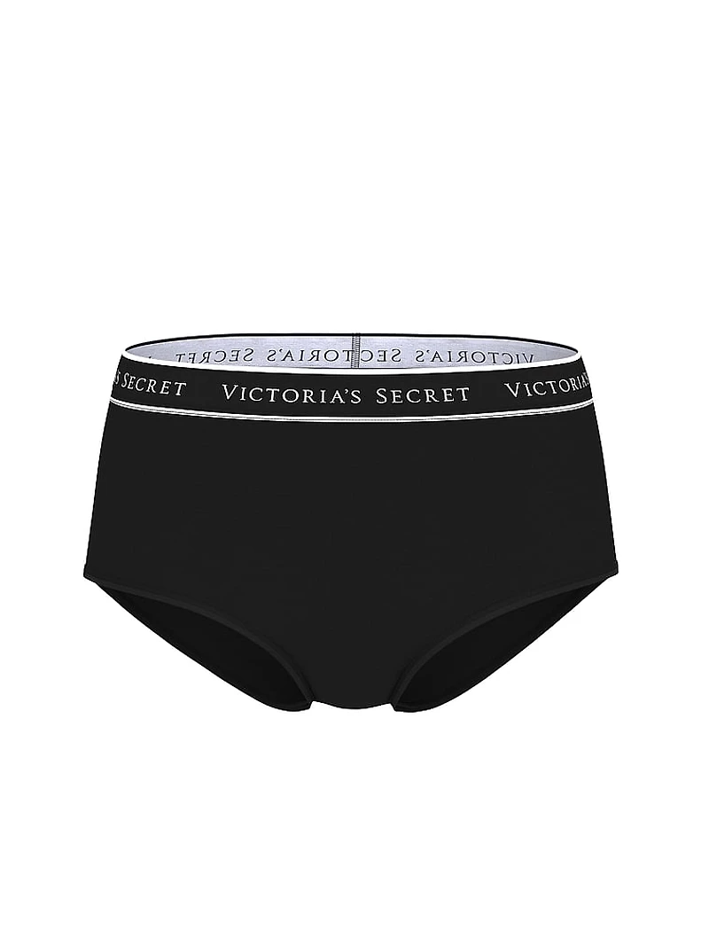 Ultra-Fine Modal Logo Modern Brief Panty