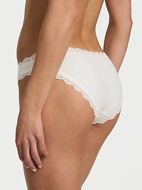 Bridal Tulle Ruffle Pom-Pom String Bikini Panty