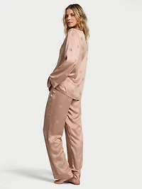 Satin Long Pajama Set