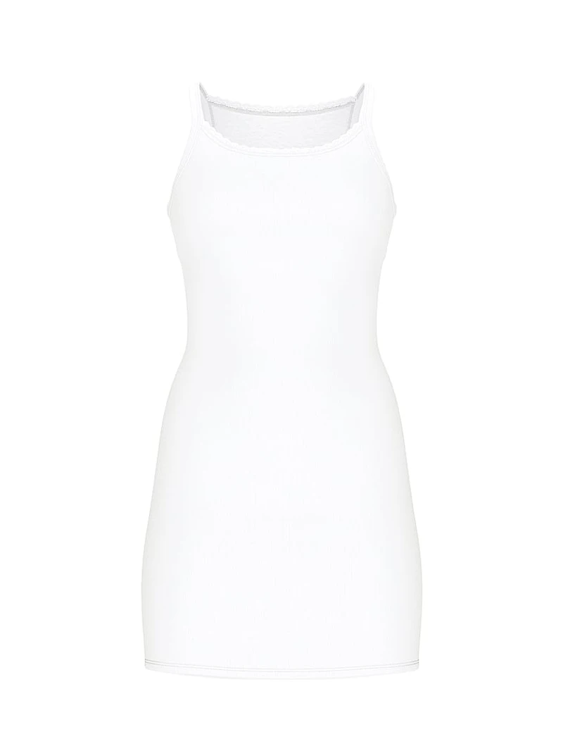 Pointelle Modal Slip Dress