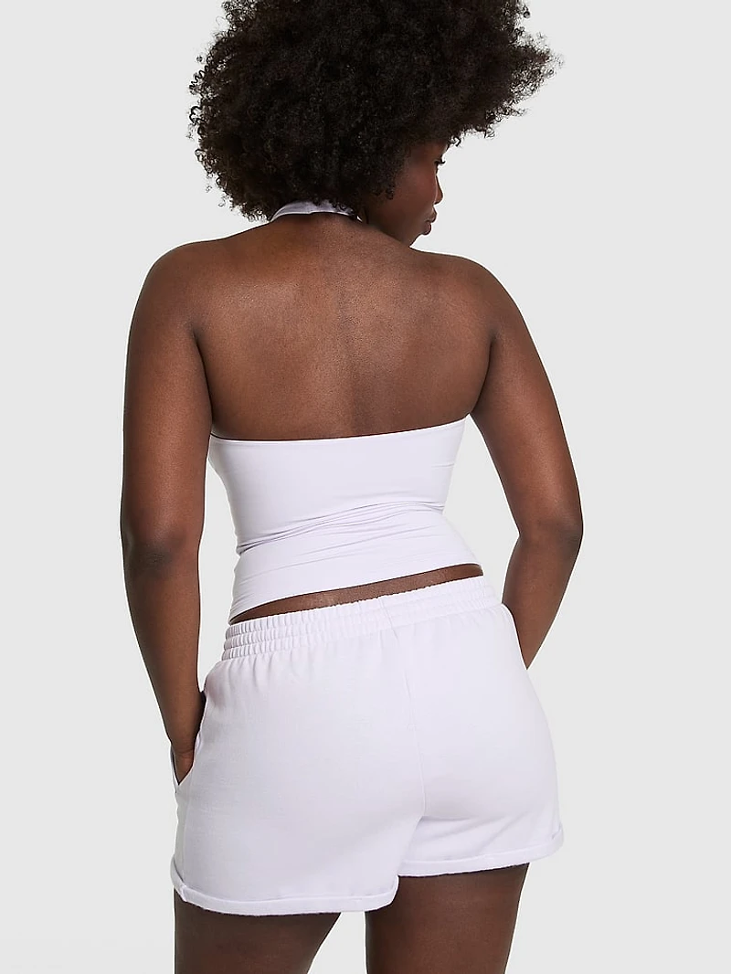 Base Stretch Halter Tank Top