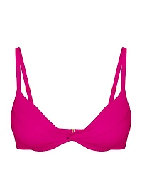 Essential Twist Push-Up Bikini Top