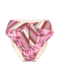 Boho Beach High-Waist Full-Coverage Bikini Bottom