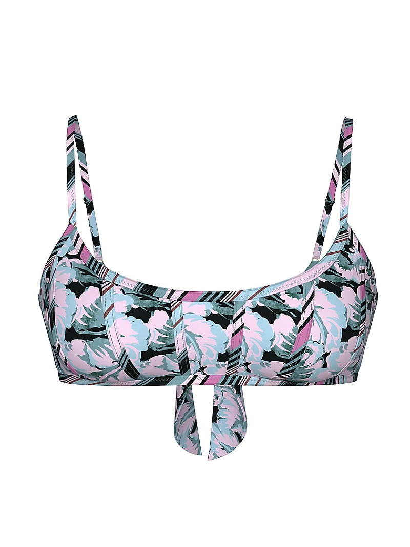 Boho Beach Scoop Bikini Top