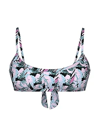 Boho Beach Scoop Bikini Top