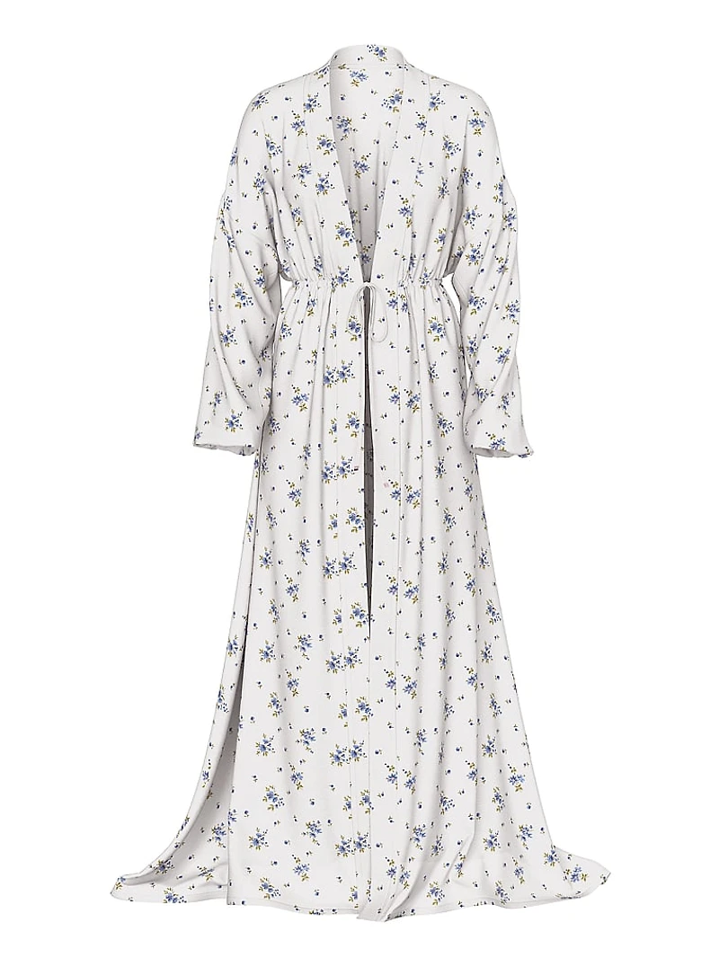 Wildflower Chiffon Long Robe