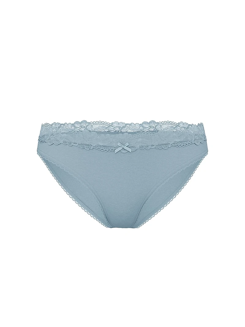 Stretch Cotton Bikini Panty