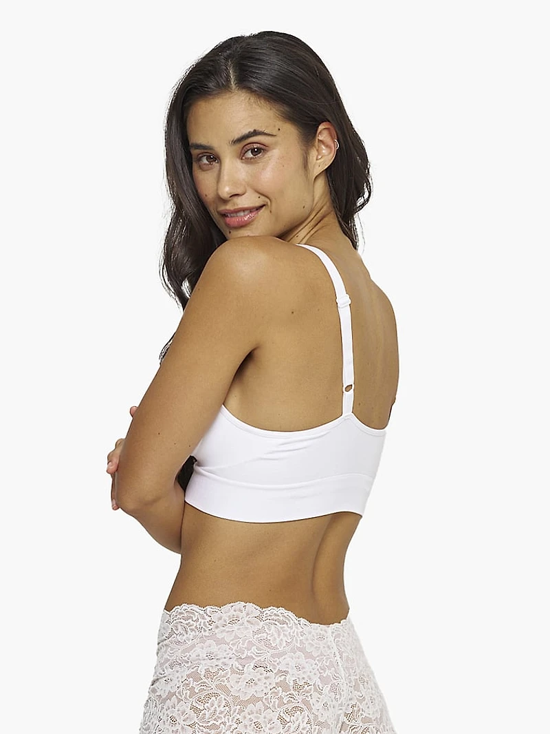 Sheer Wire-Free Bralette