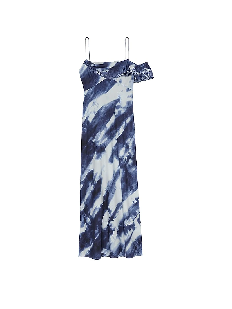 Atelier Victoria's Secret X Altuzarra Georgette Draped Ruffle Dress