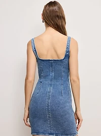 Denim Shift Dress