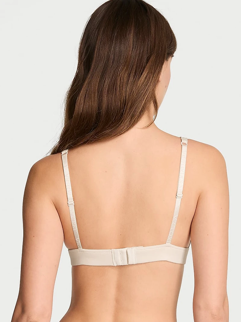 Shine Cotton Wireless Plunge Bralette