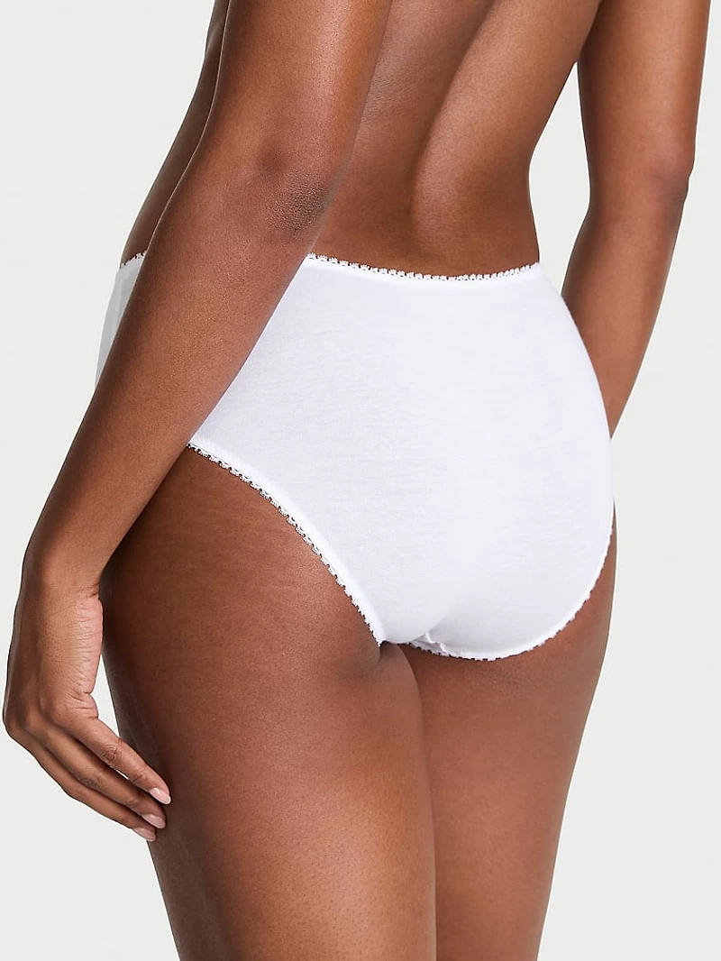 Stretch Cotton Hiphugger Panty