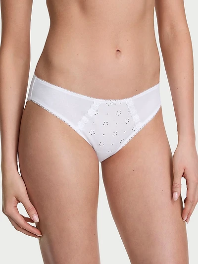 Stretch Cotton Sparkle Bikini Panty
