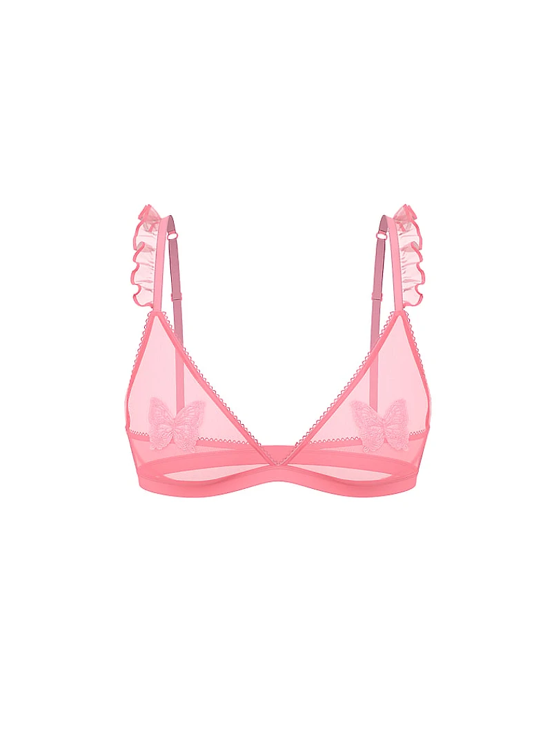 Tease Butterfly Unlined Triangle Bralette