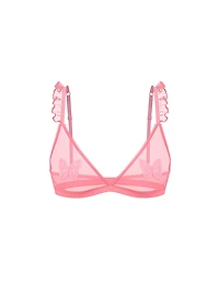 Tease Butterfly Unlined Triangle Bralette