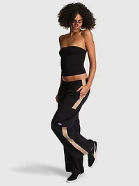 Tech Woven Wide-Leg Pants
