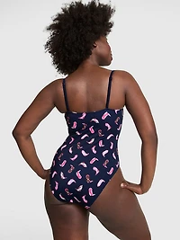 All-American Horseshoe Strapless One- Piece Swimsuit