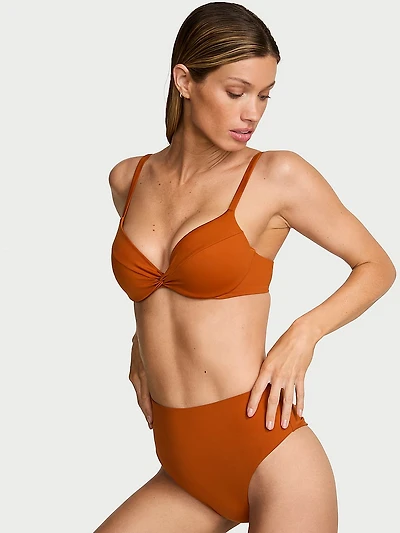 Essential Twist Push-Up Bikini Top