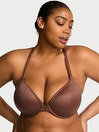 Lightly Lined Full-Coverage Lace Racerback Bra