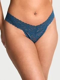 Lace Lace-Up Thong Panty