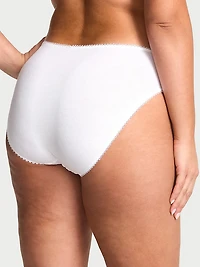 Stretch Cotton High-Leg Brief Panty