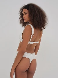 Edie Eyelet Thong Panty