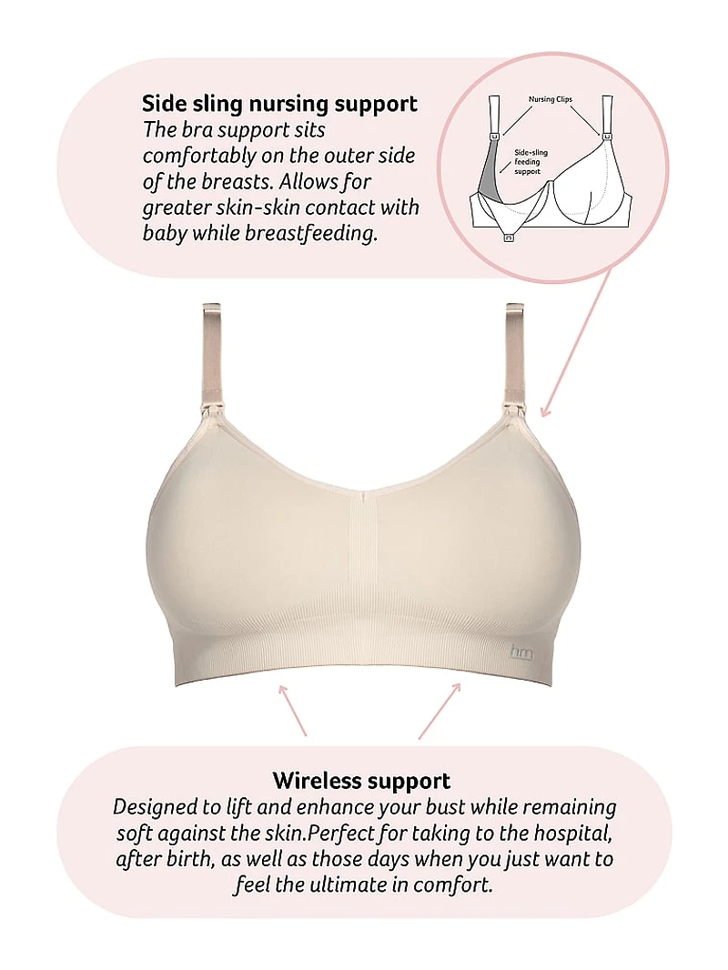 My Necessity Wireless Multifit Nursing Bra