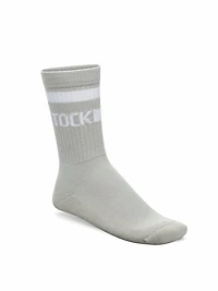 Stripe Cotton Crew Socks