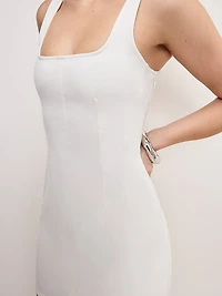 Denim Shift Dress