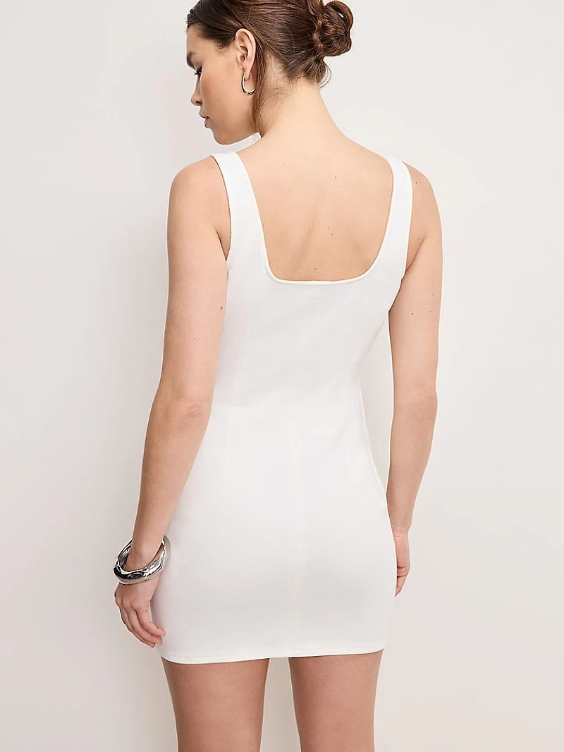 Denim Shift Dress