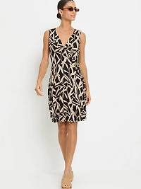 Wrap V-Neck Dress