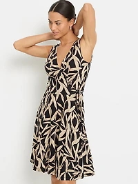 Wrap V-Neck Dress