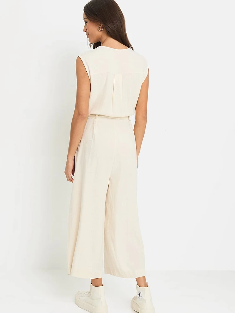 Wrap Waist Jumpsuit
