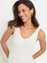 Tiered V-Neck Maxi Dress