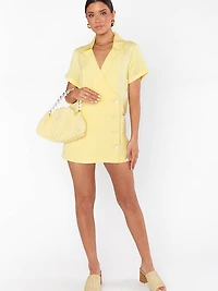Bicoastal Blazer Romper