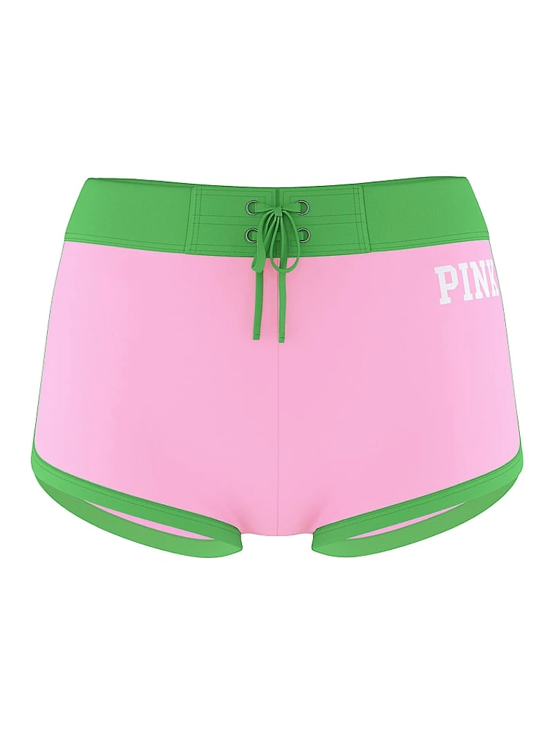 High-Waisted Bikini Shortie Bottom