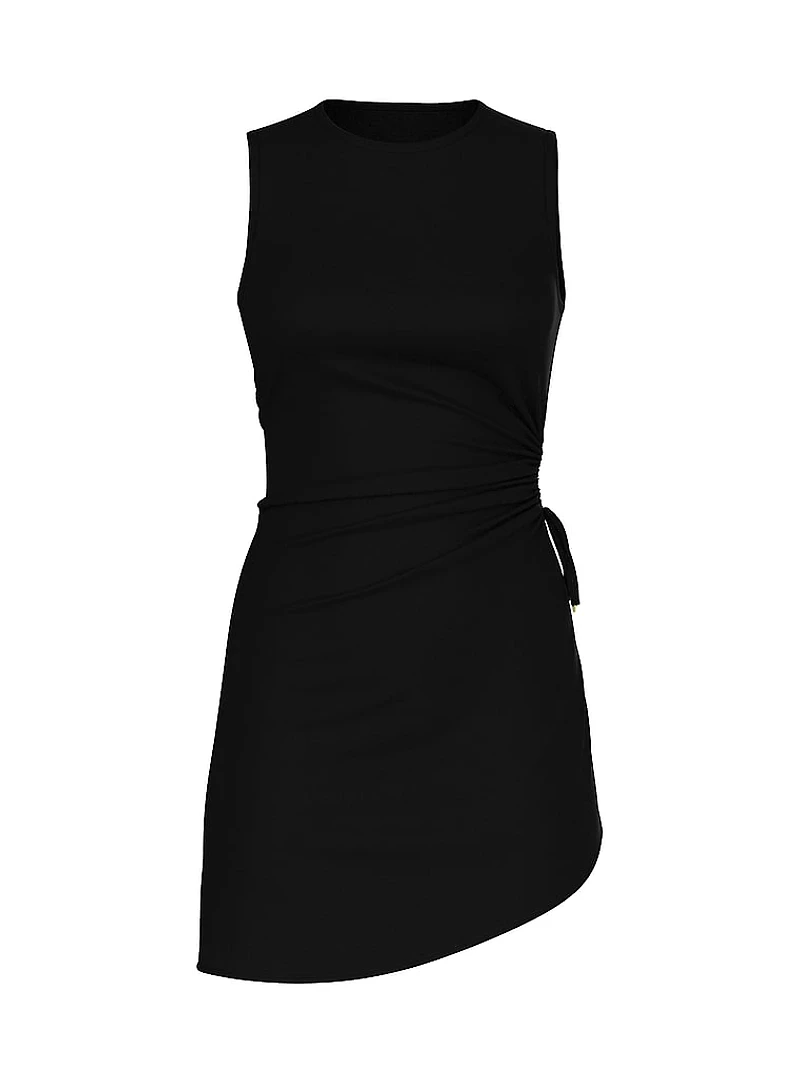 Beachwear Swim Ruched Mini Dress