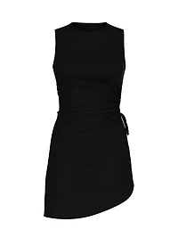 Beachwear Swim Ruched Mini Dress