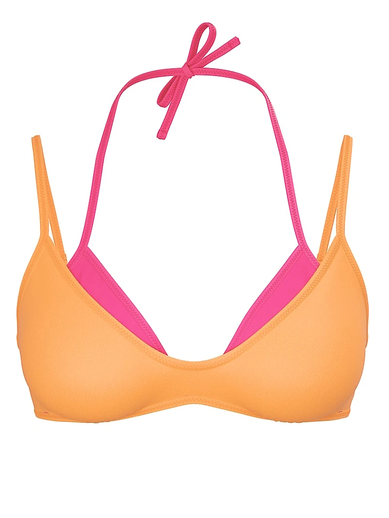 Layered Scoop Bikini Top