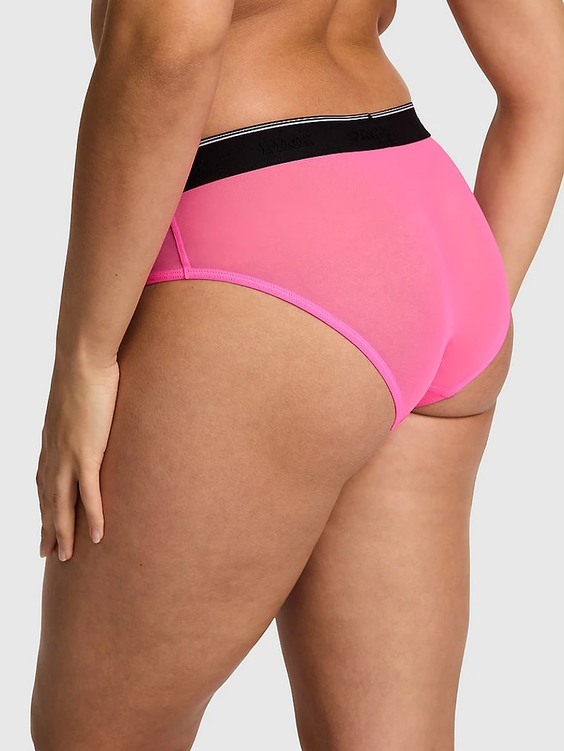 Logo Cotton Hiphugger Panty