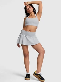 All-Day Cotton Halter Sports Bra