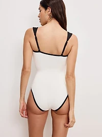 Compression Sweetheart One-Piece Swimsuit