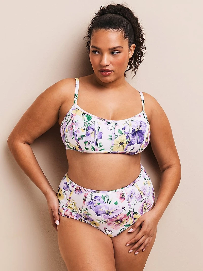 Valcea High-Waist Swim Bottom